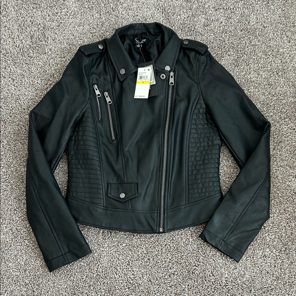 NWT Moto Leather Jacket